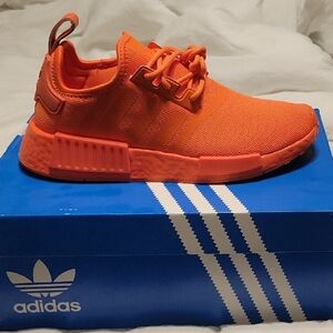 Adidas Bold Orange Athletic Shoes